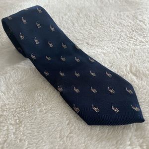 Polo by Ralph Lauren Vintage, Signature Tie- Blue